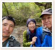 薬師岳山荘 女将とマスターと若