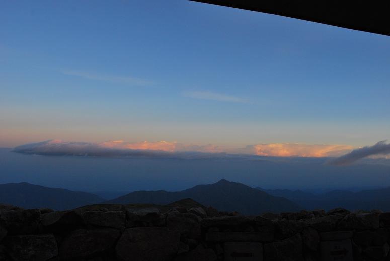 早朝の富山平野