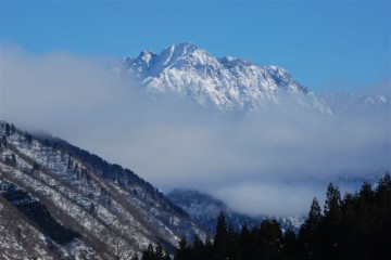 2012年 年末最後の姿　剣岳