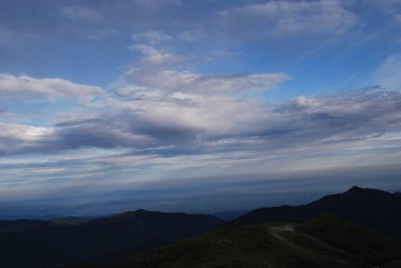 富山市内がくっきり